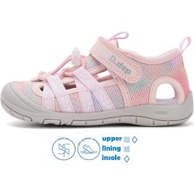   D.D.Step Batikolt színes-puncs zártorrú Quick Dry kislány szandál