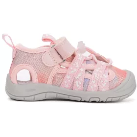   D.D.Step Batikolt színes-puncs zártorrú Quick Dry kislány szandál