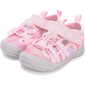   D.D.Step Batikolt rózsaszín zártorrú Quick Dry kislány szandál