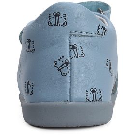 D.D.Step Tigrises világoskék baba szandál