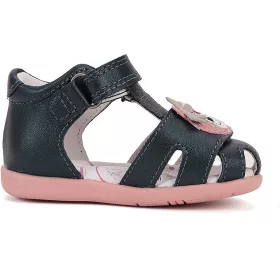 D.D.Step Macis sötétkék zártorrú kislány szandál
