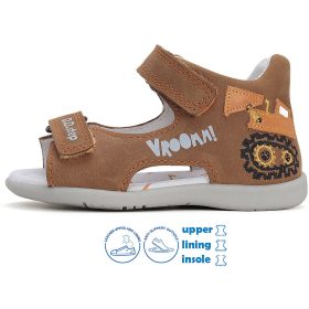 D.D.Step Markolós barna kisfiú szandál