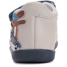 D.D.Step Kutyás szürke-kék kisfiú szandál