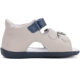 D.D.Step Kutyás szürke-kék kisfiú szandál