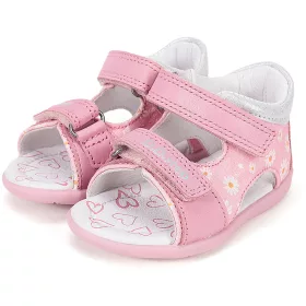 D.D.Step  Margarétás rózsaszín kislány szandál