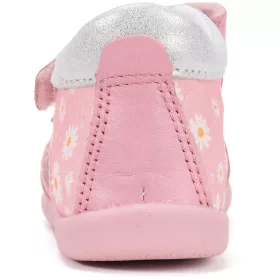 D.D.Step  Margarétás rózsaszín kislány szandál