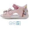 D.D.Step Koalás rózsaszín kislány szandál