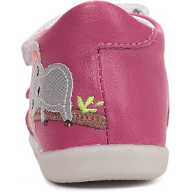 D.D.Step Koalás sötétrózsaszín kislány szandál