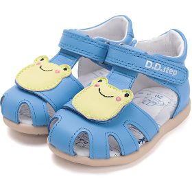 D.D.Step Békás égkék zártorrú kisfiú szandál