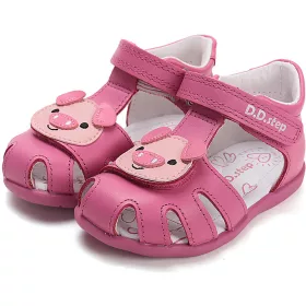 D.D.Step Malacos pink zártorrú kislány szandál