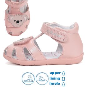 D.D.Step Koalás rózsaszín zártorrú kislány szandál