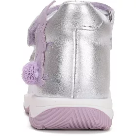 D.D.Step Nyuszis ezüst kislány szandál