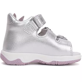 D.D.Step Nyuszis ezüst kislány szandál