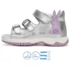 D.D.Step Nyuszis ezüst kislány szandál