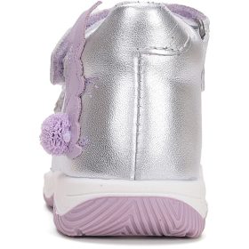 D.D.Step Nyuszis ezüst kislány szandál