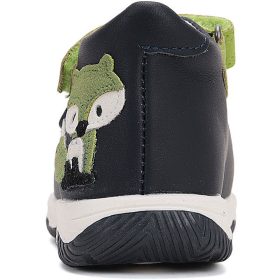 D.D.Step Rókás éjkék-zöld kisfiú szandál