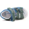 D.D.Step Dínós kék-zöld kisfiú szandál
