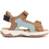 D.D.Step Barna-türkiz fiú szandál