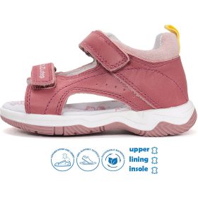 D.D.Step Sötétmályva kislány szandál