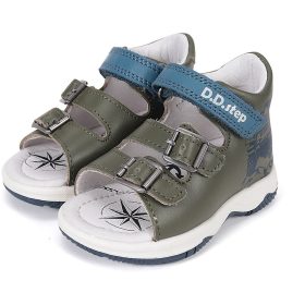 D.D.Step Terepjárós kheki kisfiú szandál 