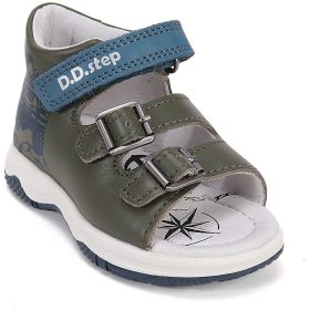 D.D.Step Terepjárós kheki kisfiú szandál 