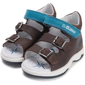 D.D.Step Terepjárós barna kisfiú szandál
