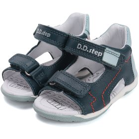 D.D.Step Éjkék-világoskék kisfiú szandál 