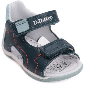 D.D.Step Éjkék-világoskék kisfiú szandál 