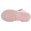 D.D.Step Lilavirágos rózsaszín kislány szandál
