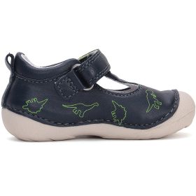 D.D.Step Első lépés Dínós sötétkék baba félcipő