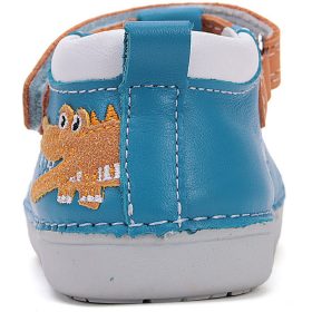 D.D.Step Első lépés Krokodilos kék baba félcipő