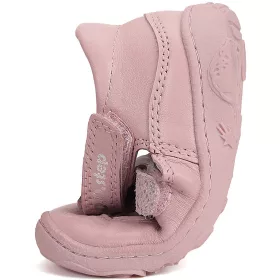   D.D.Step Barefoot Ezüstmintás rózsaszín kislány nyitott cipő