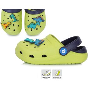 D.D.Step Dínós lime kisfiú papucs