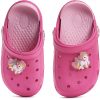 D.D.Step Unikornis pink LED fényű kislány papucs