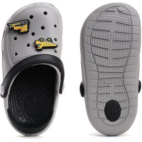 D.D.Step Munkagépes szürke kisfiú papucs