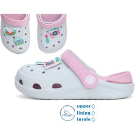 D.D.Step Szivárványos menta kislány papucs