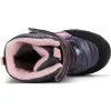 D.D.Step Lila-fekete bélelt Aqua Tex kislány bakancs