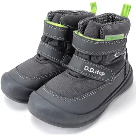 D.D.Step Farkasos szürke Aqua Tex kisfiú cipő