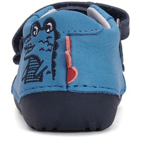 D.D.Step Első lépés Krokodilos kék baba cipő