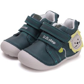 D.D.Step Első lépés Oroszlános kék baba cipő