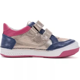 D.D.Step Pezsgő-pink-kék kislány cipő