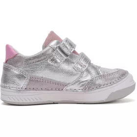 D.D.Step Ezüst-rózsaszín kislány cipő