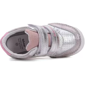 D.D.Step Ezüst-rózsaszín kislány cipő