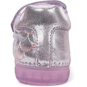 D.D.Step Ezüst-lila kislány cipő