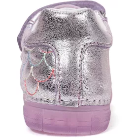 D.D.Step Ezüst-lila kislány cipő
