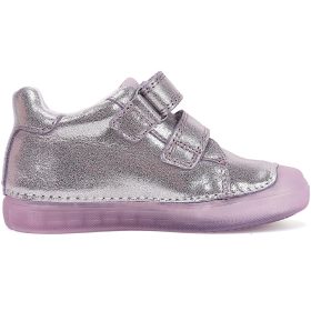 D.D.Step Ezüst-lila kislány cipő