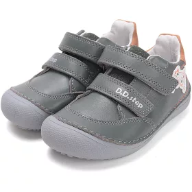 D.D.Step Barefoot Kontrolleres szürke kisfiú cipő