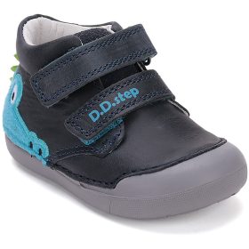 D.D.Step Első lépés Krokodilos éjkék baba cipő