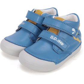 D.D.Step Első lépés Elefántos égkék baba cipő