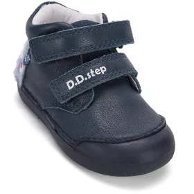 D.D.Step Első lépés Szörnyes sötétkék baba cipő